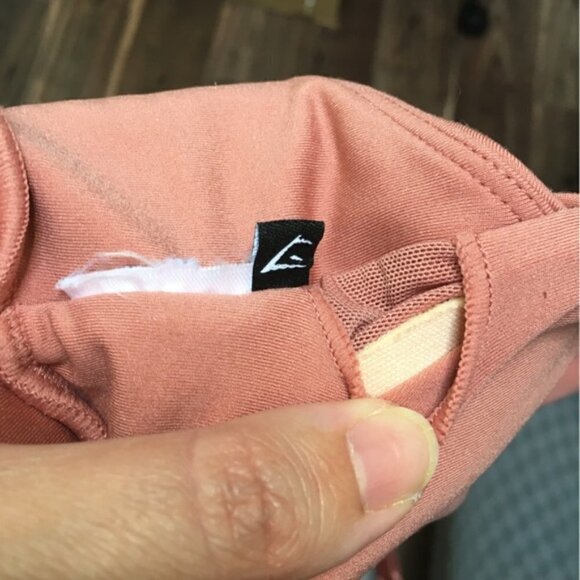 GYMSHARK Blush Laser Cut Sports Bra - Picture 5 of 5